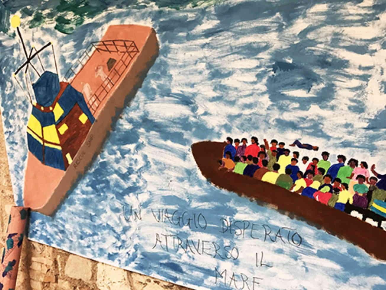 A Desperate Journey Through the Sea
