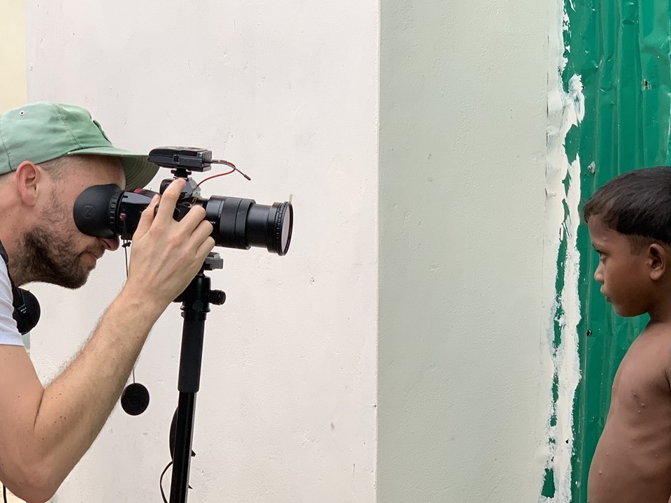 Their Story Is Our Story Volunteer Videographer Christian Suhr Films A Rohingya Child In Bangladesh