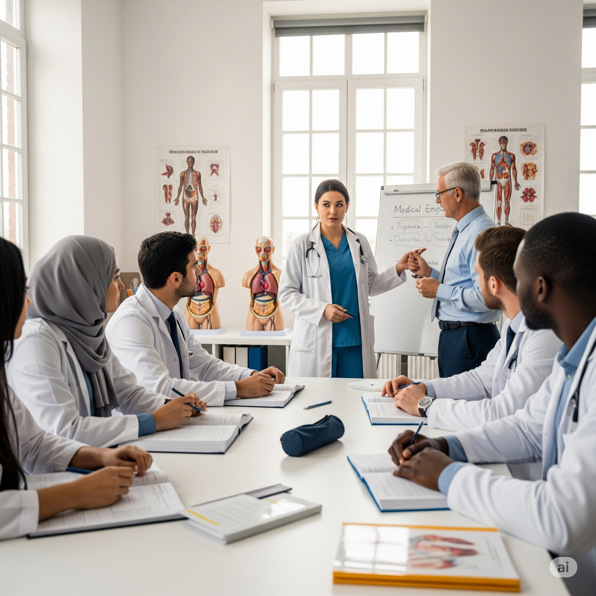 Medical English class