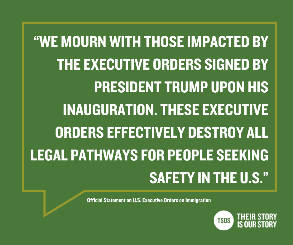 Official Statement on U S Executive Orders on Immigration