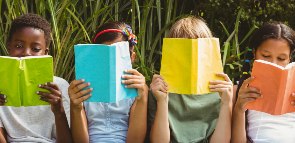 Children reading