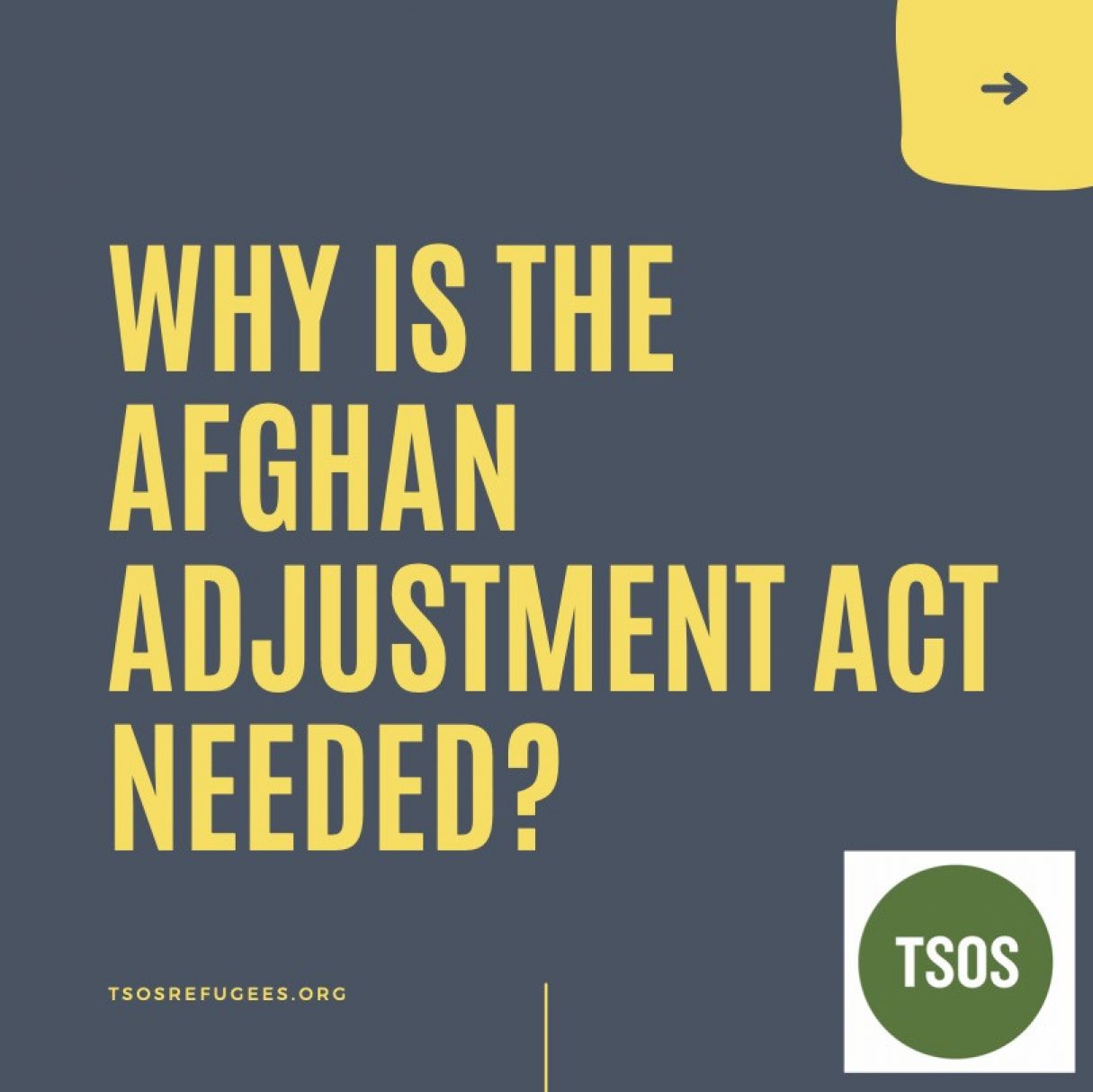 Their Story Is Our Story Afghan Adjustment Act Tool Kit