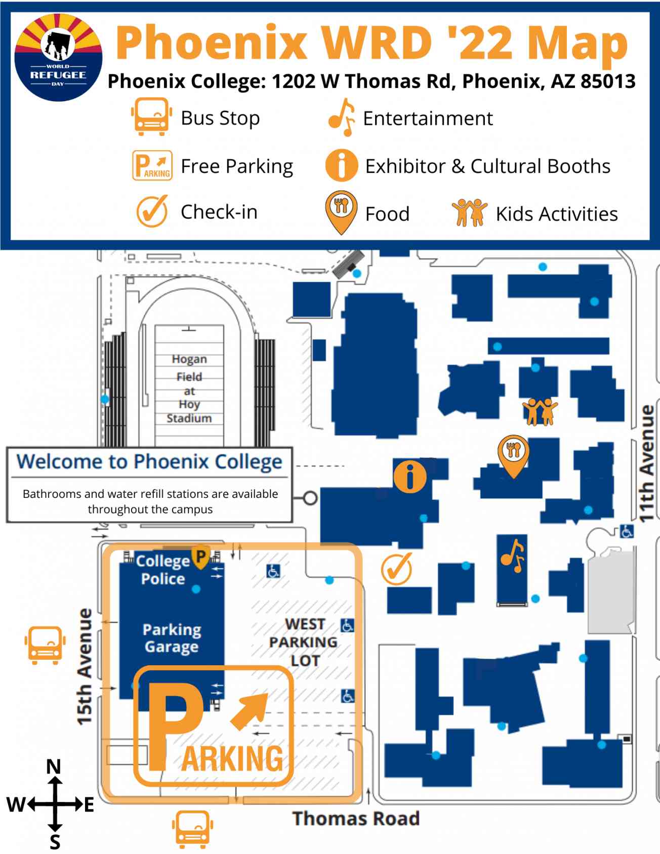 WRD Phoenix Map