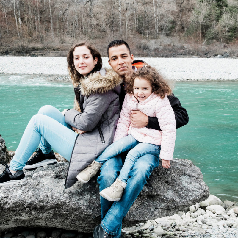 Rahim, an Afghan currently living in Switzerland