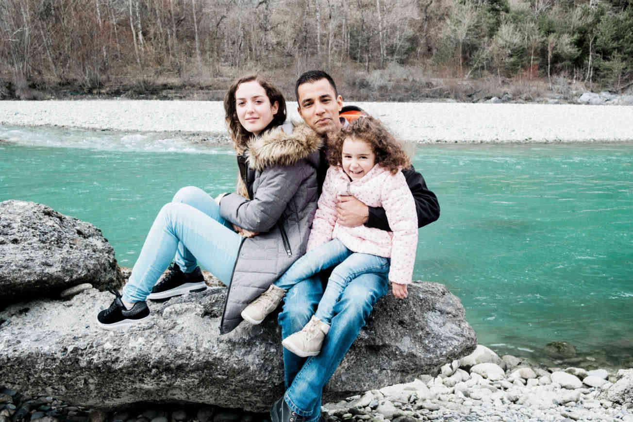 Hamed, an Afghan currently living in Switzerland